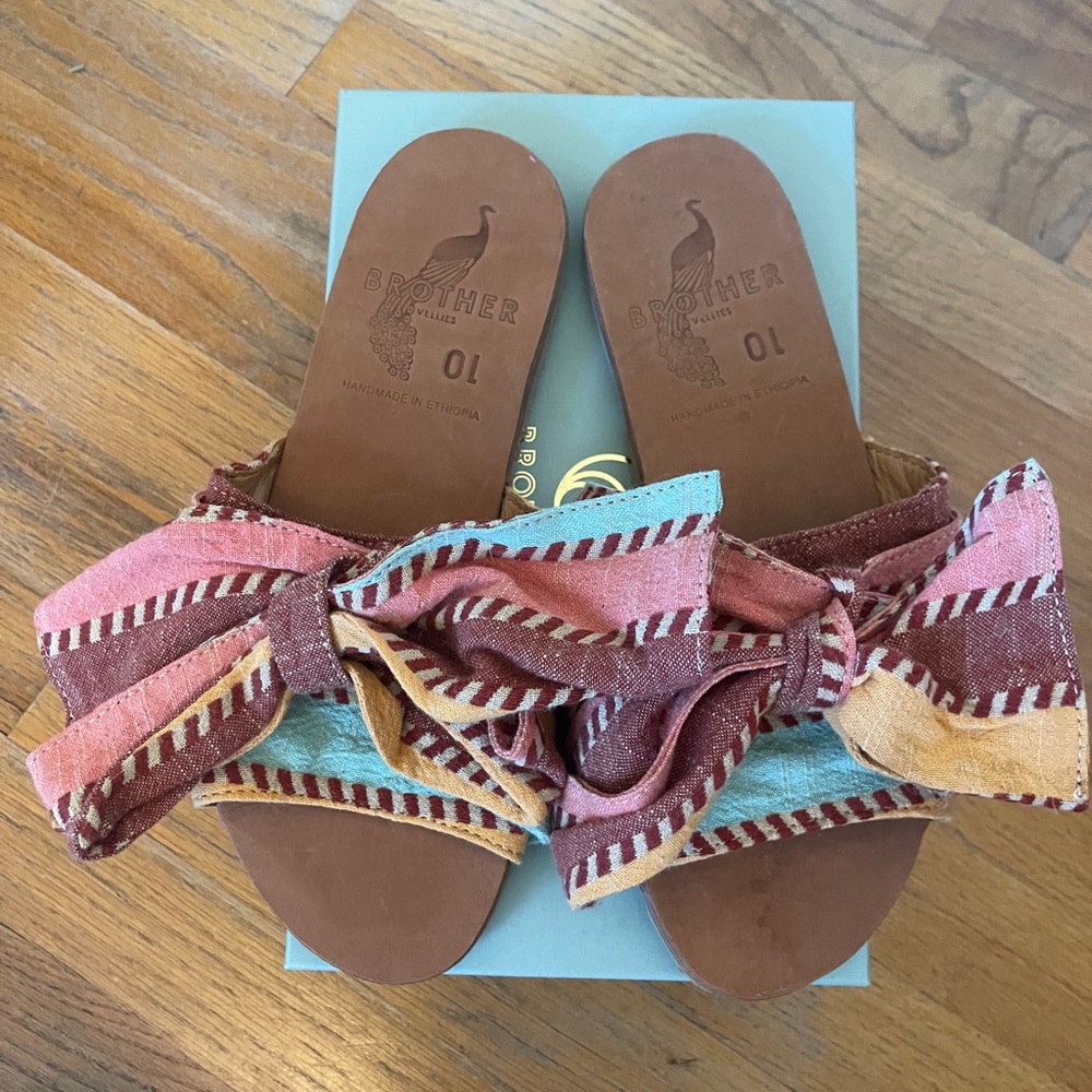 Brother Vellies Bow Sandals
